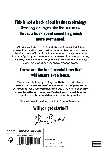 💡The Diary of a CEO — The 33 Laws of Business & Life  Steven Bartlett